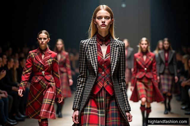 Evolution of Tartan Patterns in the Fashion Industry